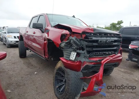 2022 GMC Sierra 1500 Limited 4Wd Short Box Elevation из США, поврежденный, VIN 3GTU9CED6NG201960